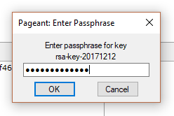 Enter passphrase for SourceTree